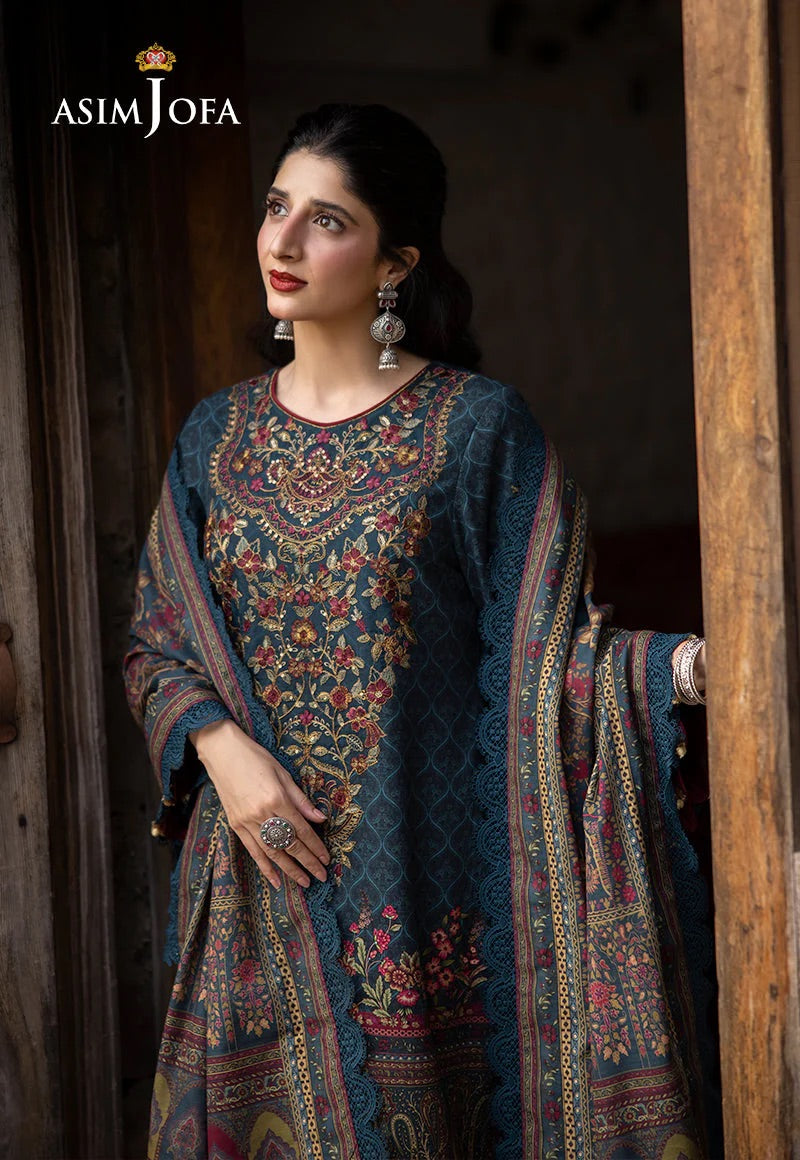 EMBROIDERED KHADDAR 3 Pcs